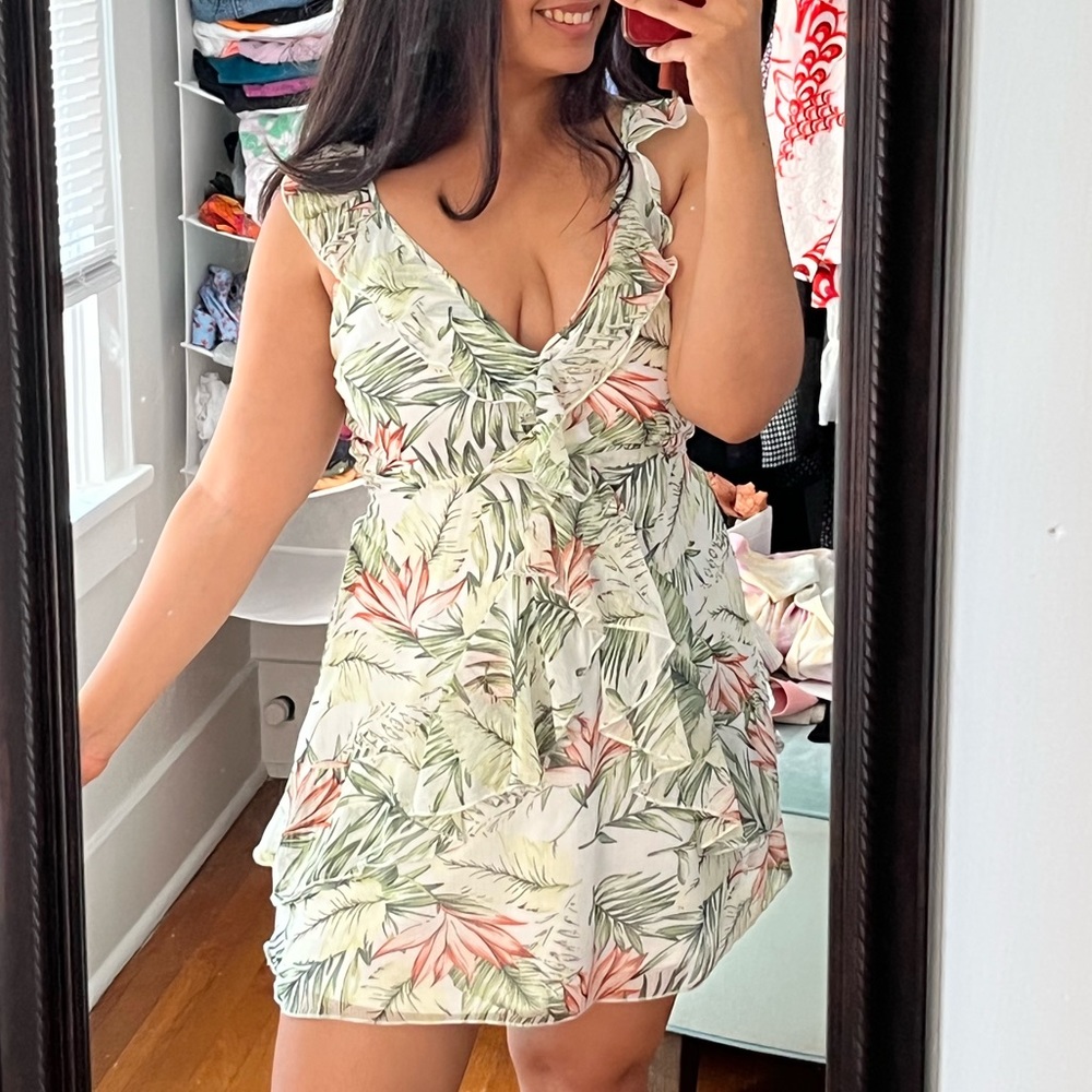 Vintage floral dress
